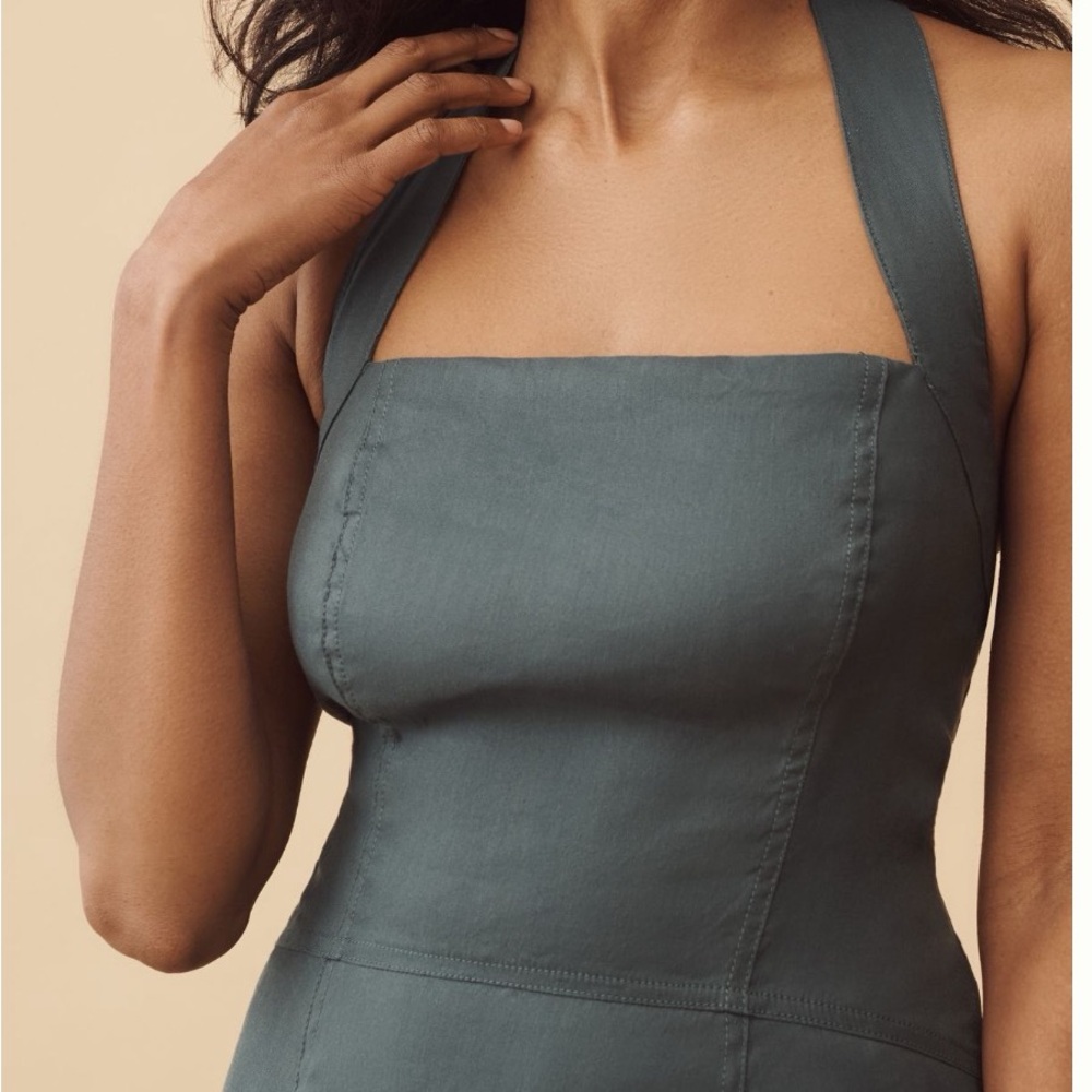 Halter dress with pockets! by Anthropologie
